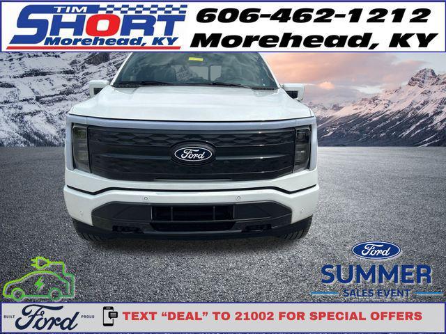 new 2025 Ford F-150 Lightning car, priced at $80,035