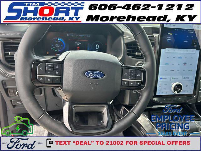 new 2025 Ford F-150 Lightning car, priced at $77,035