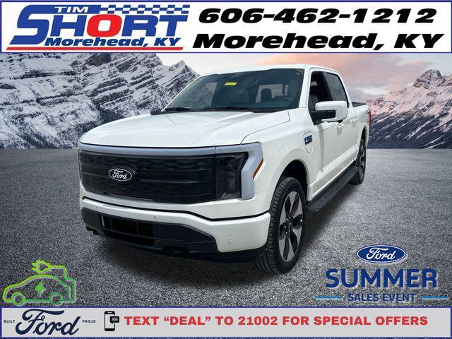 new 2025 Ford F-150 Lightning car, priced at $80,035