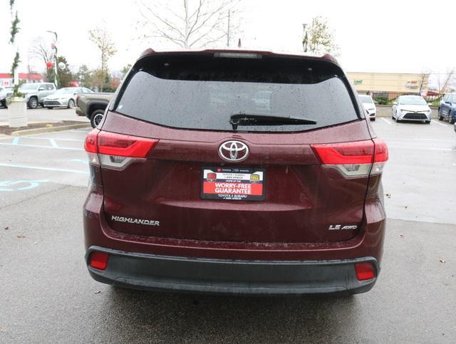 used 2019 Toyota Highlander car, priced at $23,500