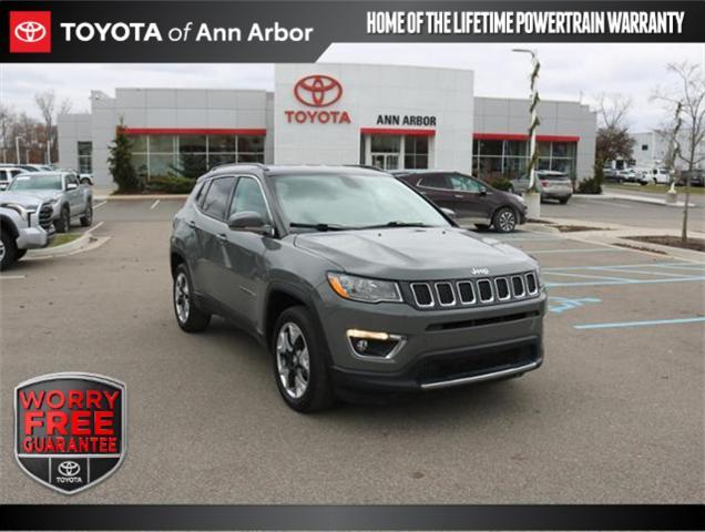 used 2020 Jeep Compass car, priced at $18,256