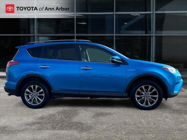 used 2018 Toyota RAV4 Hybrid car, priced at $25,000