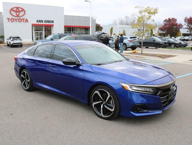 used 2021 Honda Accord car, priced at $25,499