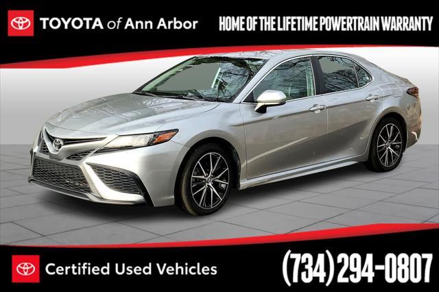 used 2021 Toyota Camry car, priced at $20,900