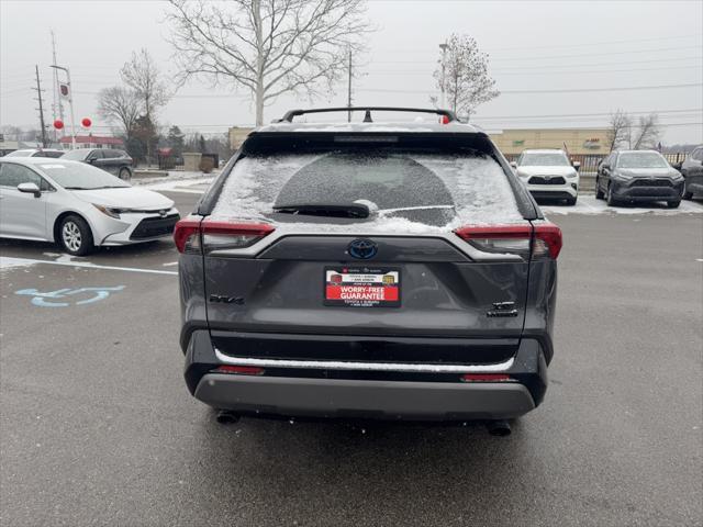 used 2021 Toyota RAV4 Hybrid car, priced at $28,500