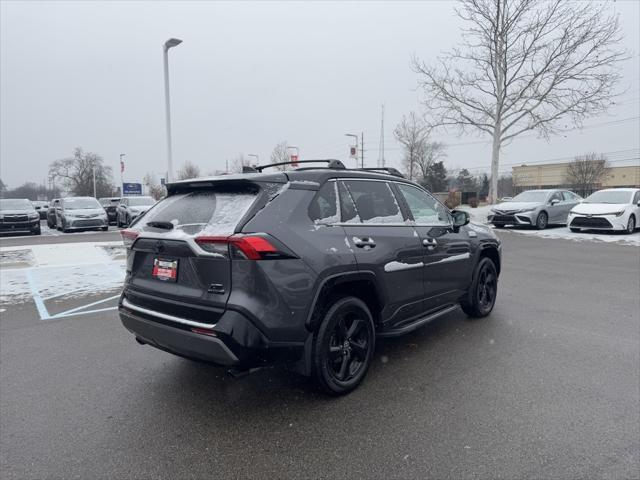 used 2021 Toyota RAV4 Hybrid car, priced at $28,500