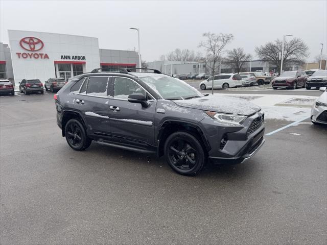 used 2021 Toyota RAV4 Hybrid car, priced at $28,500