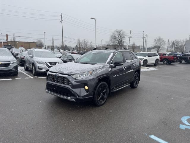 used 2021 Toyota RAV4 Hybrid car, priced at $28,500