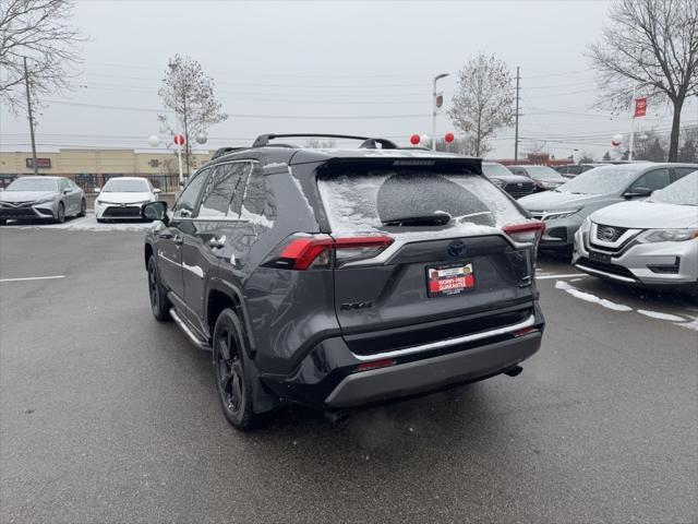 used 2021 Toyota RAV4 Hybrid car, priced at $28,500