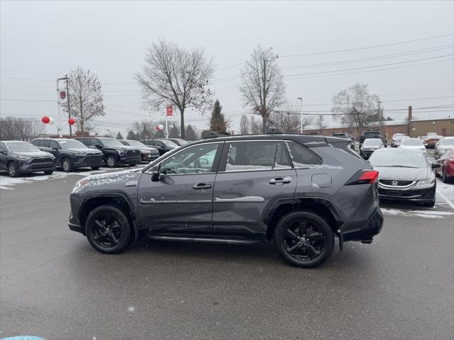 used 2021 Toyota RAV4 Hybrid car, priced at $28,500