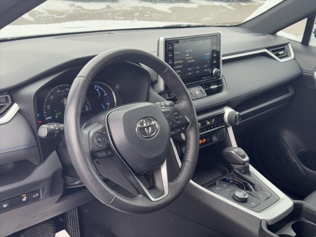 used 2021 Toyota RAV4 Hybrid car, priced at $28,500