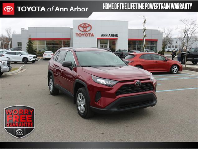 used 2021 Toyota RAV4 car, priced at $25,000