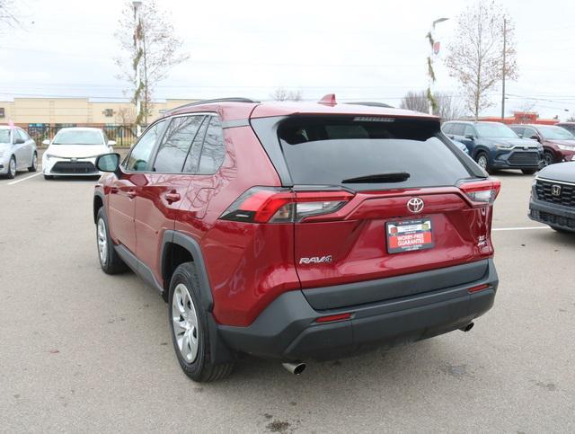 used 2021 Toyota RAV4 car, priced at $25,000