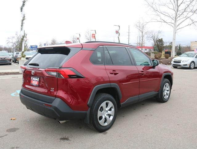 used 2021 Toyota RAV4 car, priced at $25,000