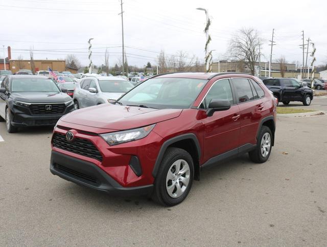 used 2021 Toyota RAV4 car, priced at $25,000