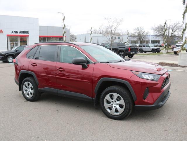 used 2021 Toyota RAV4 car, priced at $25,000