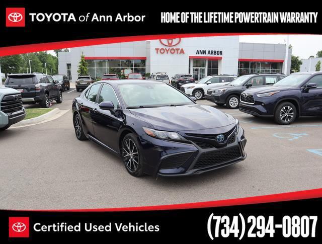 used 2021 Toyota Camry car, priced at $27,400