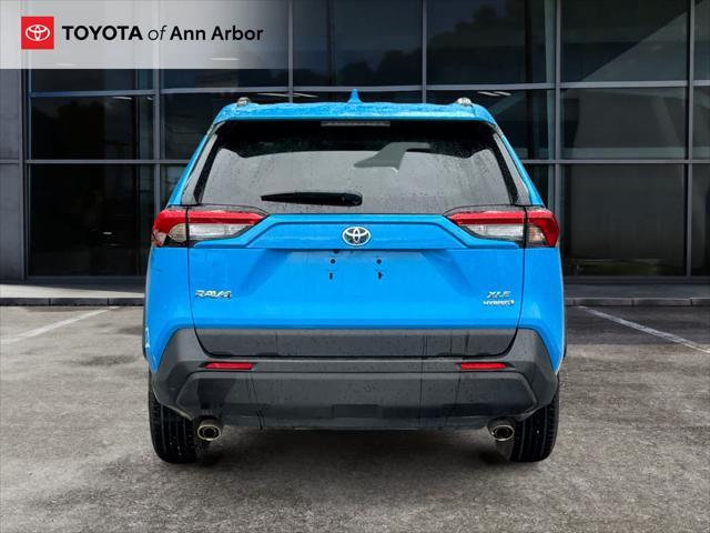 used 2021 Toyota RAV4 Hybrid car, priced at $28,129