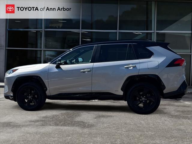 used 2021 Toyota RAV4 Hybrid car, priced at $32,600