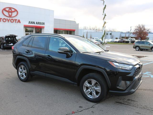 used 2022 Toyota RAV4 car, priced at $27,000