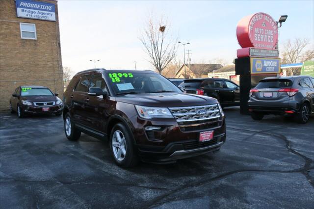 used 2018 Ford Explorer car, priced at $18,995