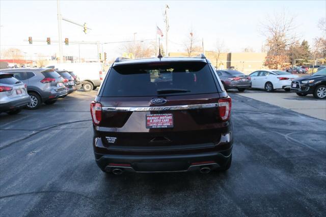 used 2018 Ford Explorer car, priced at $18,995