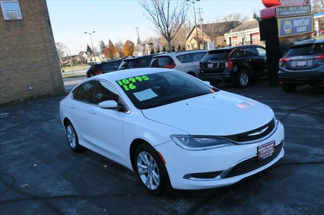 used 2016 Chrysler 200 car, priced at $10,995