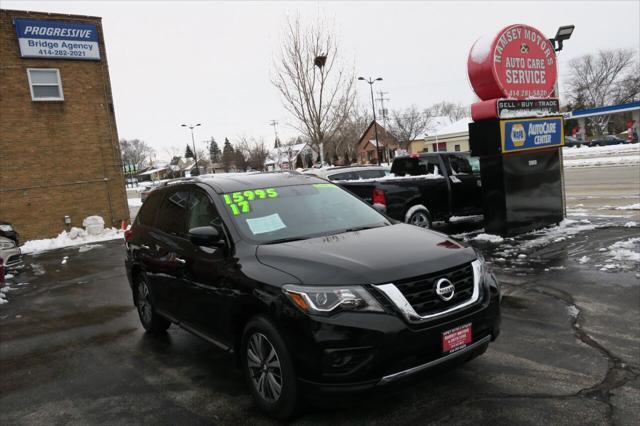 used 2017 Nissan Pathfinder car, priced at $15,995