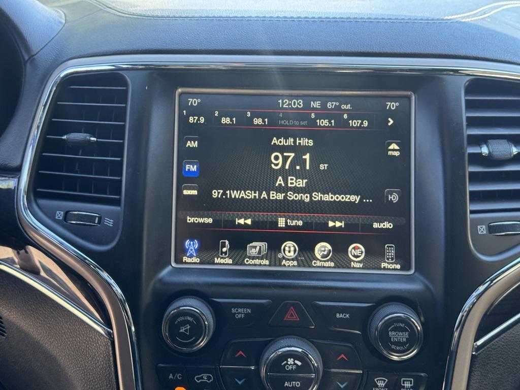 used 2017 Jeep Grand Cherokee car, priced at $14,995