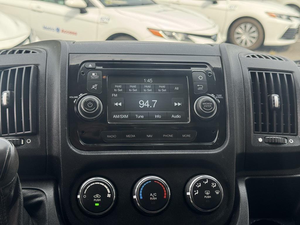 used 2017 Ram ProMaster 2500 car, priced at $16,995