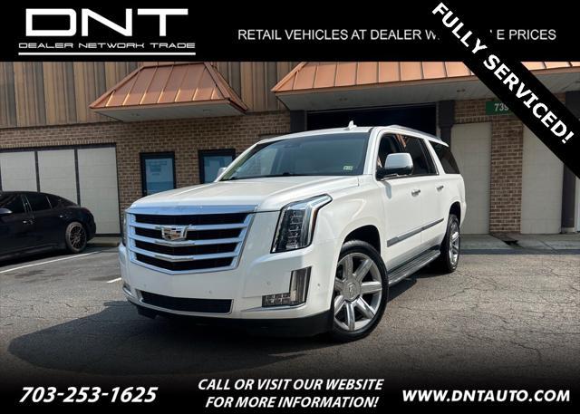 used 2018 Cadillac Escalade ESV car, priced at $29,795