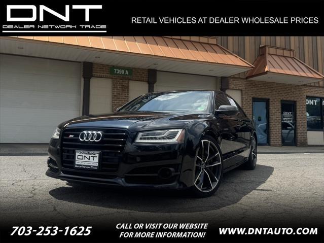 used 2017 Audi S8 car, priced at $33,995