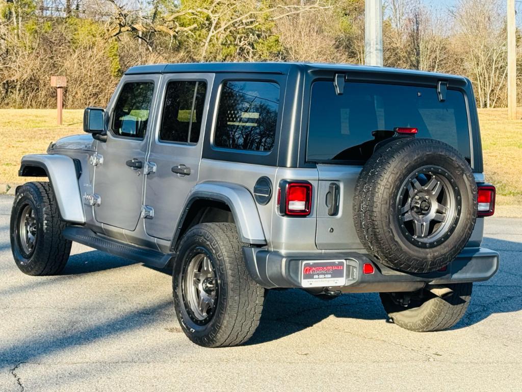 used 2018 Jeep Wrangler Unlimited car, priced at $27,495