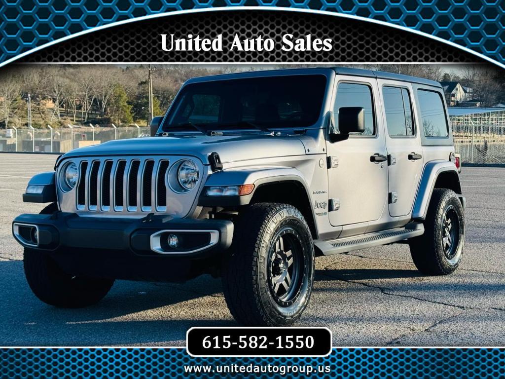 used 2018 Jeep Wrangler Unlimited car, priced at $27,495