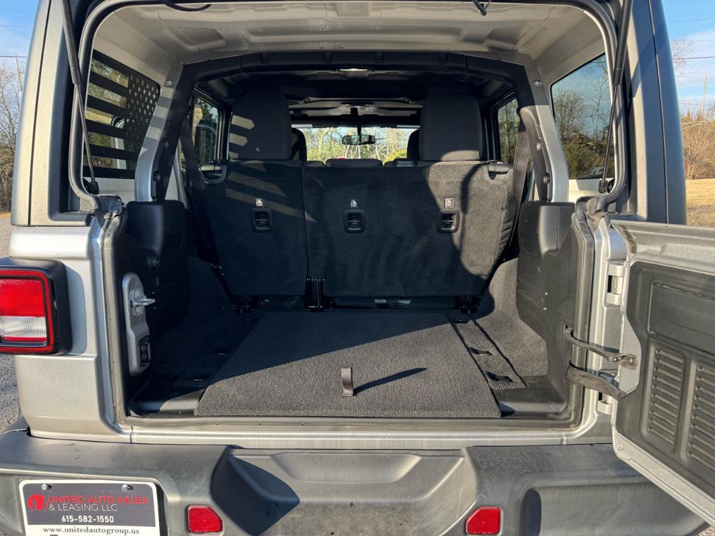 used 2018 Jeep Wrangler Unlimited car, priced at $27,495