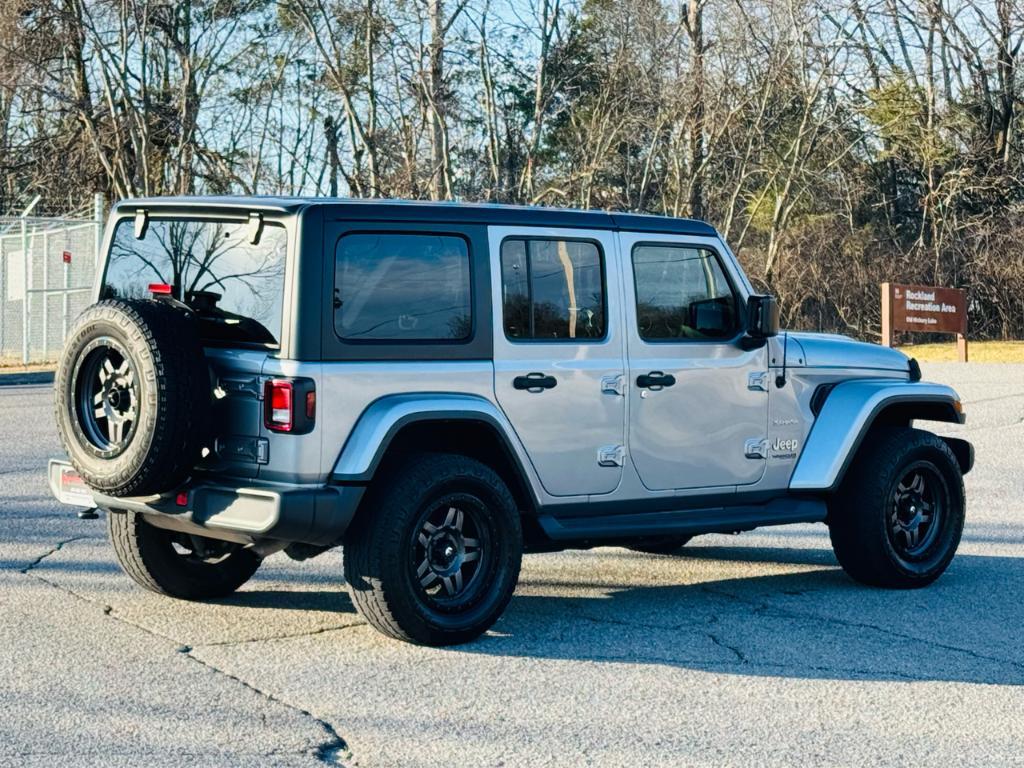 used 2018 Jeep Wrangler Unlimited car, priced at $27,495