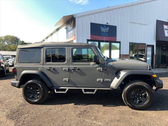 used 2020 Jeep Wrangler Unlimited car, priced at $23,999