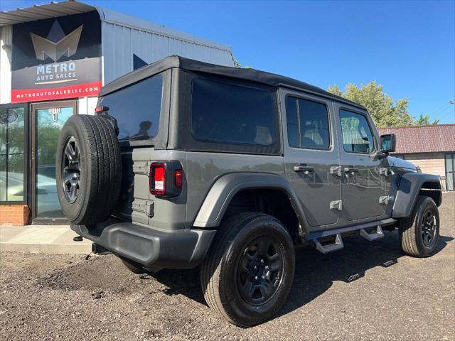 used 2020 Jeep Wrangler Unlimited car, priced at $23,999