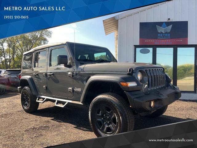 used 2020 Jeep Wrangler Unlimited car, priced at $23,999