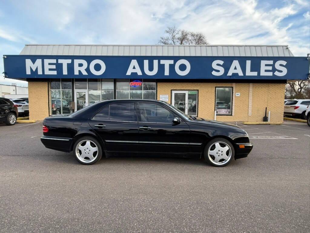 used 2002 Mercedes-Benz E-Class car, priced at $19,999