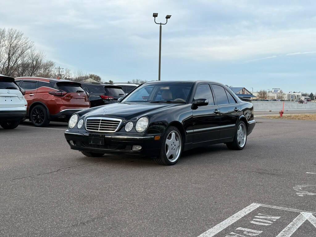 used 2002 Mercedes-Benz E-Class car, priced at $19,999
