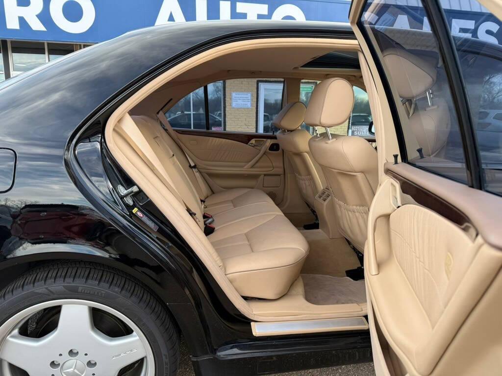 used 2002 Mercedes-Benz E-Class car, priced at $19,999