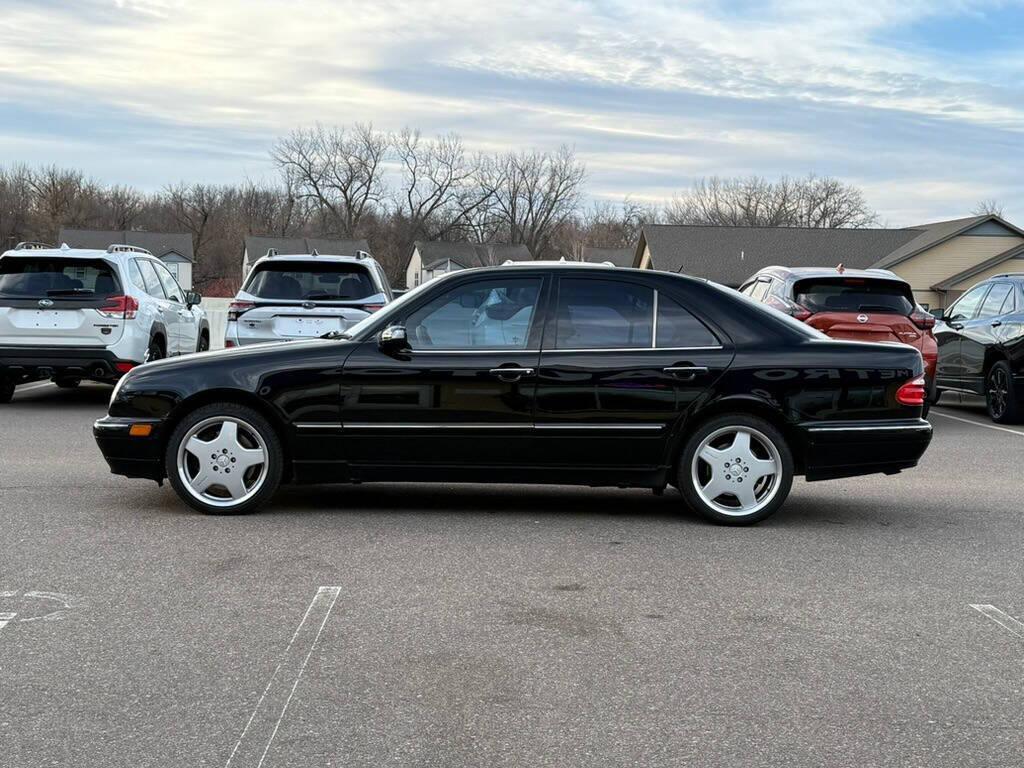 used 2002 Mercedes-Benz E-Class car, priced at $19,999