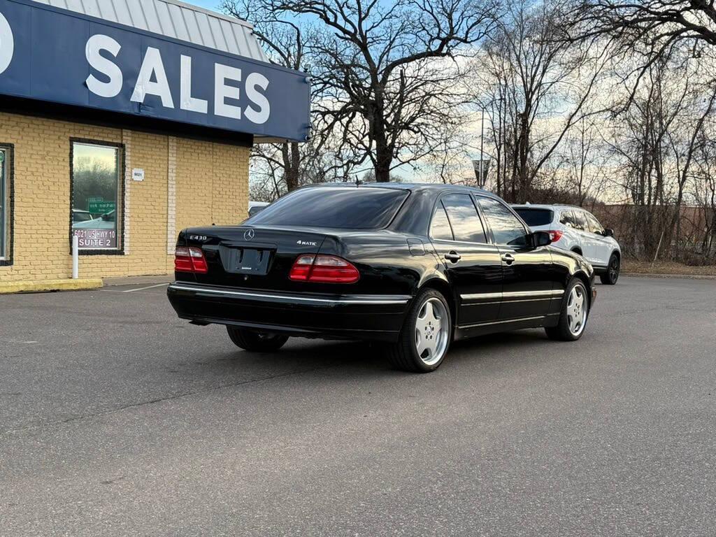 used 2002 Mercedes-Benz E-Class car, priced at $19,999