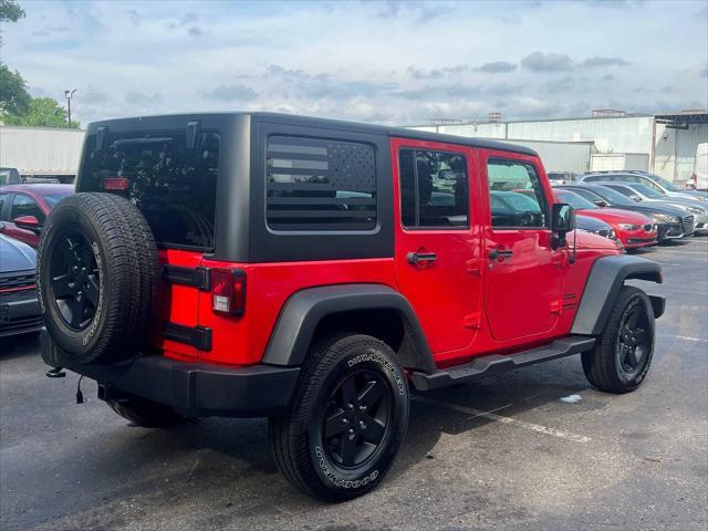 used 2015 Jeep Wrangler Unlimited car, priced at $15,999