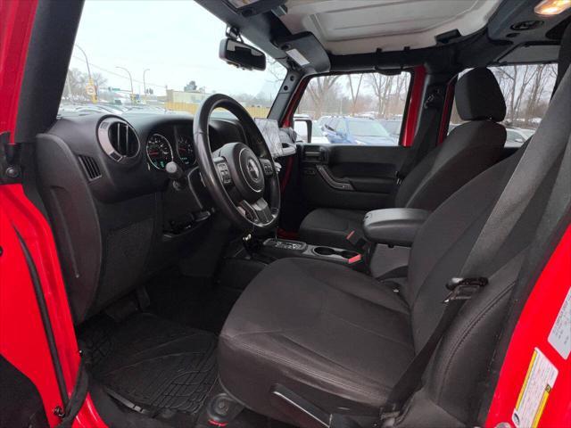 used 2015 Jeep Wrangler Unlimited car, priced at $16,999