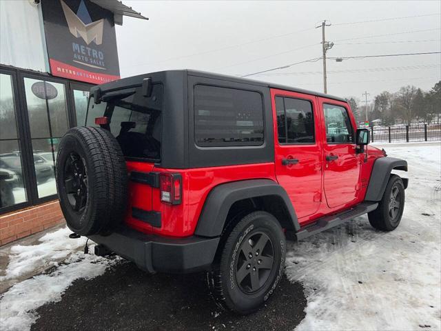 used 2015 Jeep Wrangler Unlimited car, priced at $16,999