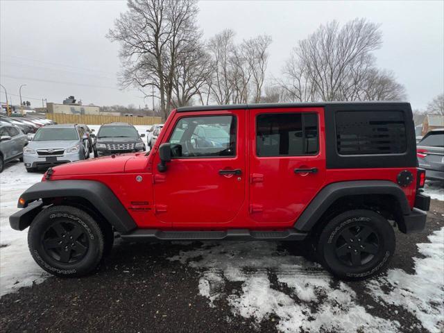 used 2015 Jeep Wrangler Unlimited car, priced at $16,999