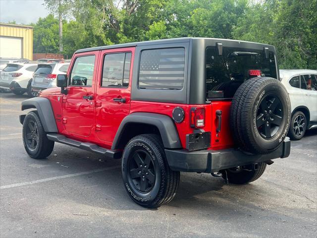 used 2015 Jeep Wrangler Unlimited car, priced at $15,999