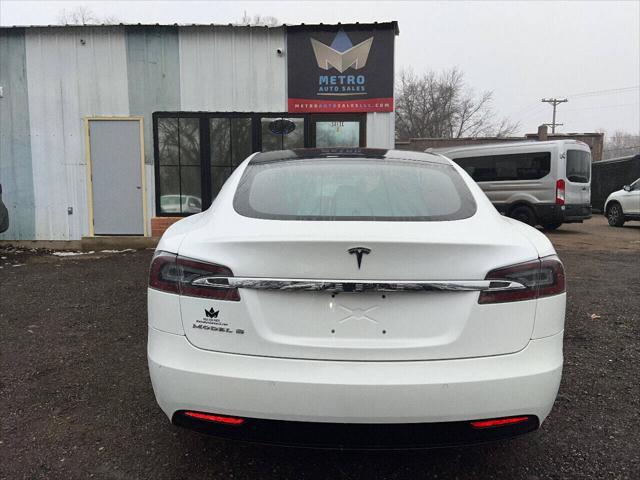 used 2016 Tesla Model S car, priced at $17,500